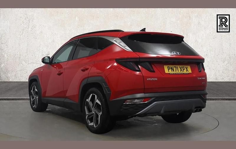 Used Hyundai Tucson Ultimate 177 HP (130 kW) 2021 Red SUV