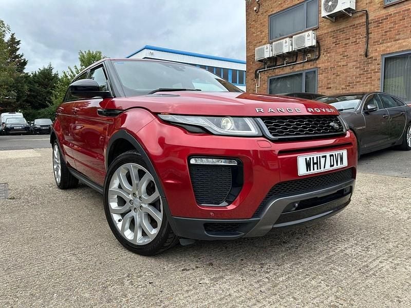 Red Used 2017 Land Rover Range Rover evoque HSE Dynamic SUV | £11,650 (Good price) - Image 1/4