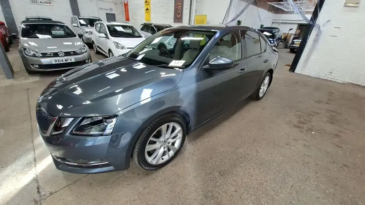Used Skoda Octavia SE L 150 HP (110 kW) 2018 Grey Hatchback