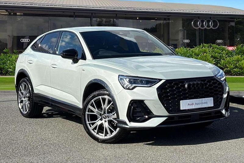 Silver Used 2025 Audi Q3 Black Edition SUV | £37,450 (A bit pricey) - Image 1/4