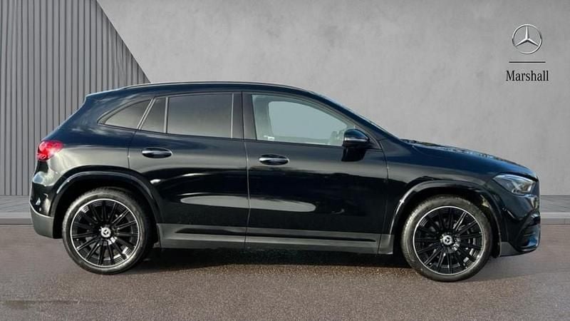 Used Mercedes GLA200 AMG Line Premium Plus 150 HP (110 kW) 2025 Cosmos black metallic SUV