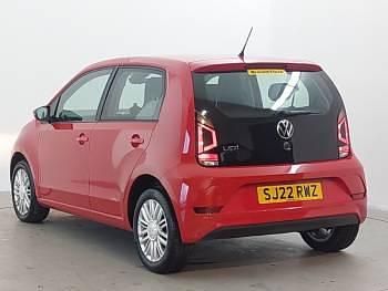 Used VW up! 65 HP (47 kW) 2022 Red Hatchback