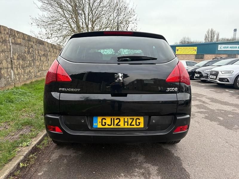 Used Peugeot 3008 Sport 120 HP (88 kW) 2012 Black Estate