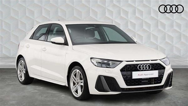 White Used 2023 Audi A1 S-Line Hatchback | £19,300 (Fair price) - Image 1/4
