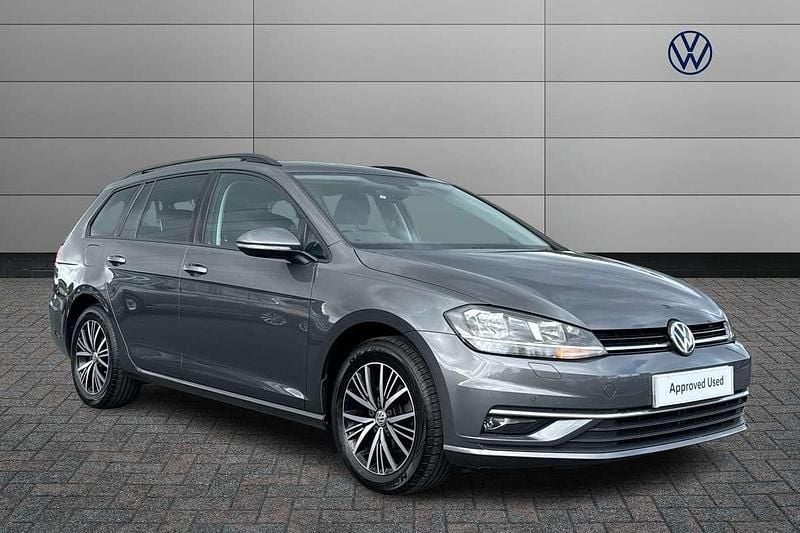 Grey Used 2018 VW Golf VII SE Estate | £13,495 (Fair price) - Image 1/4