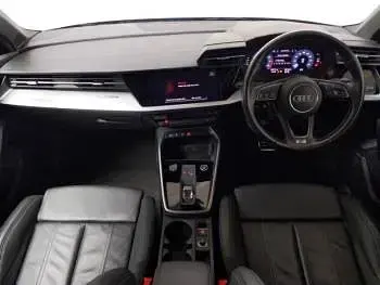 Used Audi A3 S-Line 110 HP (80 kW) 2023 Blue Sedan