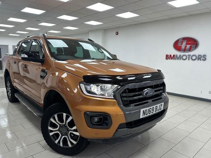 Used Ford Ranger Wildtrack 2019 Orange Pickup