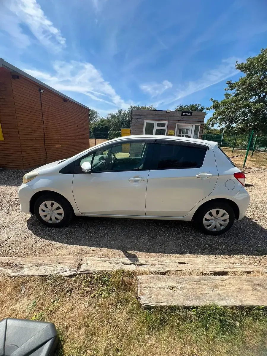 Used Toyota Yaris 2026 White Hatchback