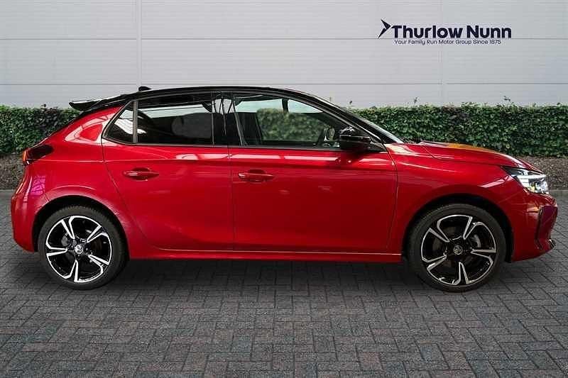 Used Vauxhall Corsa Ultimate 130 HP (95 kW) 2025 Red Hatchback