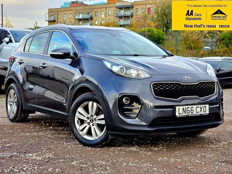 Silver Used 2016 Kia Sportage SUV | £9,488 (Good price) - Image 1/4