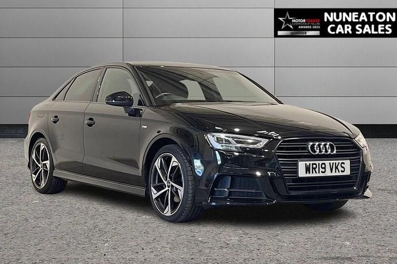 Black Used 2019 Audi A3 Black Edition Sedan | £16,500 (Good price) - Image 1/1
