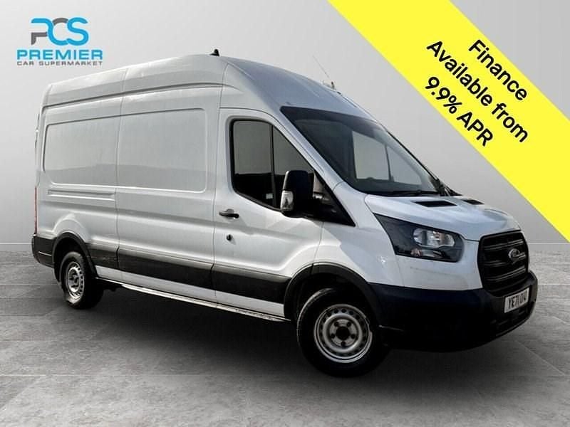Frozen white (solid paint) Used 2021 Ford Transit | £11,800 (Super price) - Image 1/3