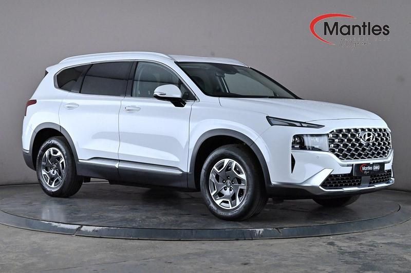 White Used 2021 Hyundai Santa Fe Premium SUV | £25,895 (Fair price) - Image 1/4