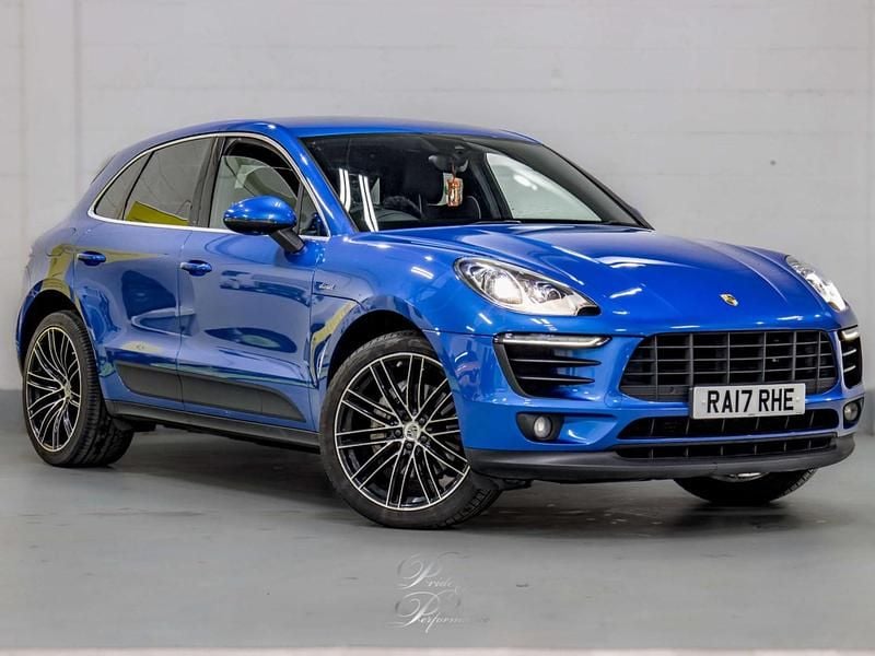 Used Porsche Macan S 2017 Blue SUV