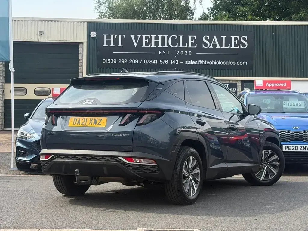 Used Hyundai Tucson SE 150 HP (110 kW) 2021 Blue SUV