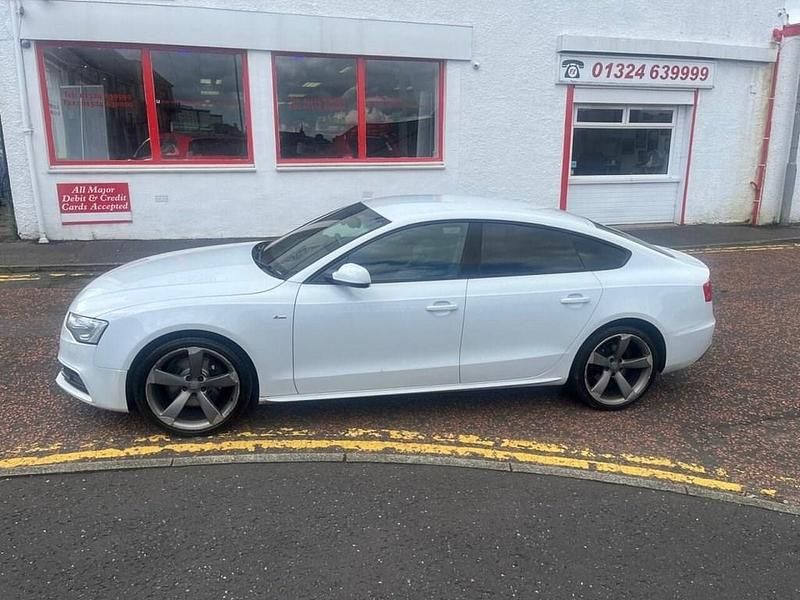 White Used 2013 Audi A5 Sportback Black Edition Hatchback | £7,990 (Fair price) - Image 1/4