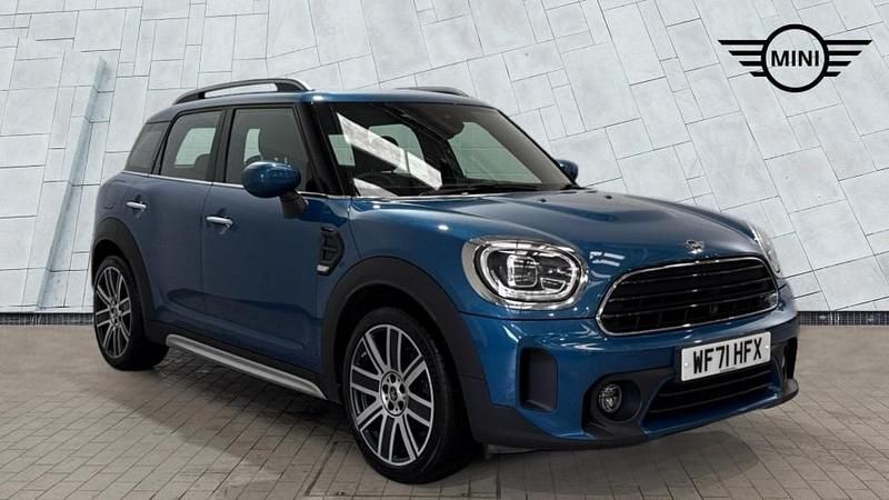 Island blue Used 2021 Mini Cooper Countryman Comfort SUV | £20,395 (Fair price) - Image 1/4