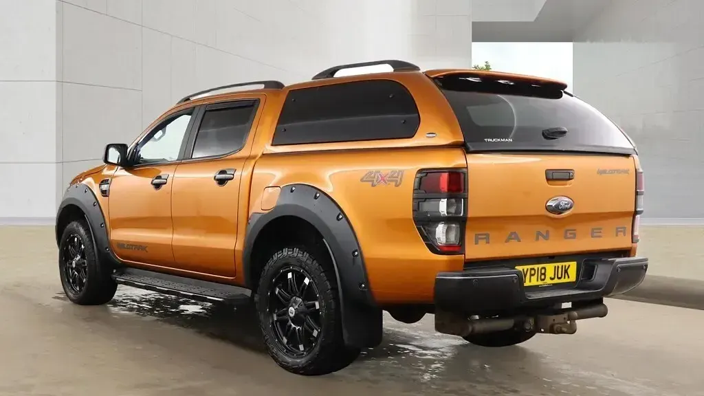 Used Ford Ranger Wildtrack 200 HP (147 kW) 2018 Orange Pickup