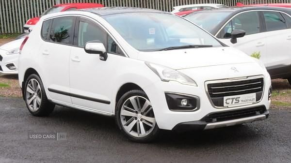 White Used 2015 Peugeot 3008 Allure Hatchback | £4,975 (Fair price) - Image 1/4
