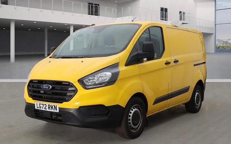 Używany Ford Transit Custom 131 KM (96 kW) 2022 Żółty Van