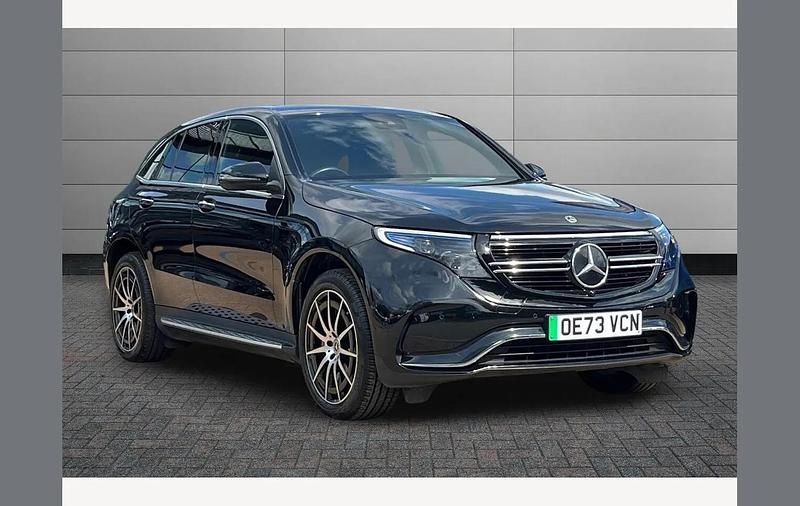 Used Mercedes EQC400 AMG line 300 kW (408 HP) 2023 Black SUV