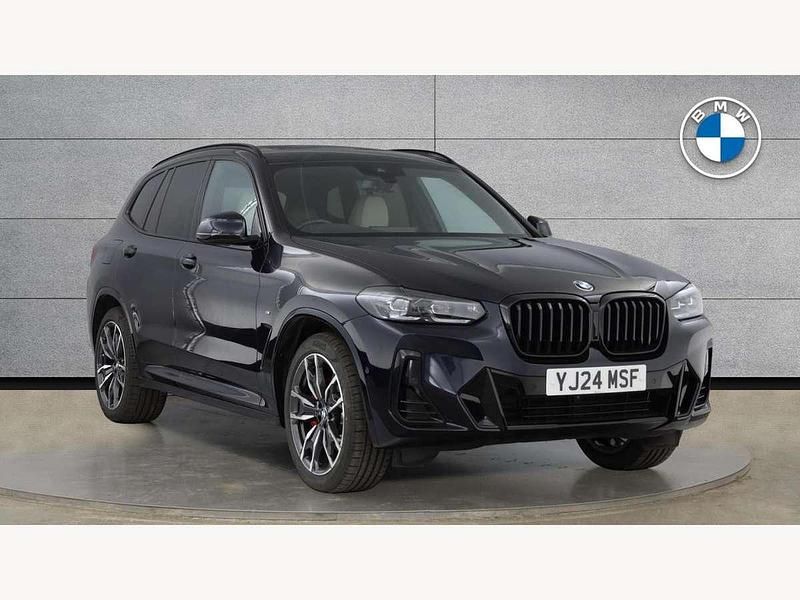 Black Used 2024 BMW X3 M Sport SUV | £44,990 (Expensive) - Image 1/4