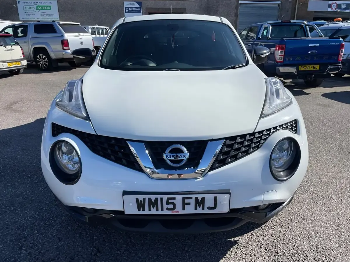 Used Nissan Juke Tekna 2015 White SUV
