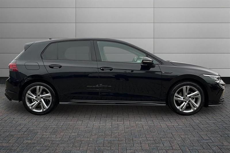 Used VW Golf VIII R-line 150 HP (110 kW) 2023 Black Hatchback