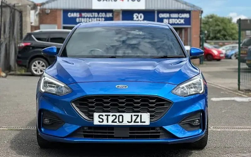 Used Ford Focus ST-Line 150 HP (110 kW) 2020 Blue Hatchback