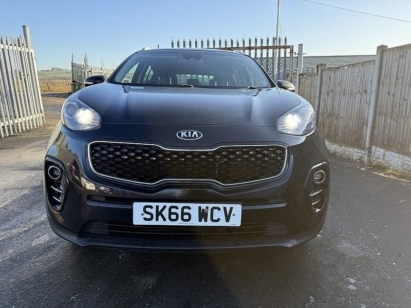 Used Kia Sportage 114 HP (83 kW) 2016 Black SUV