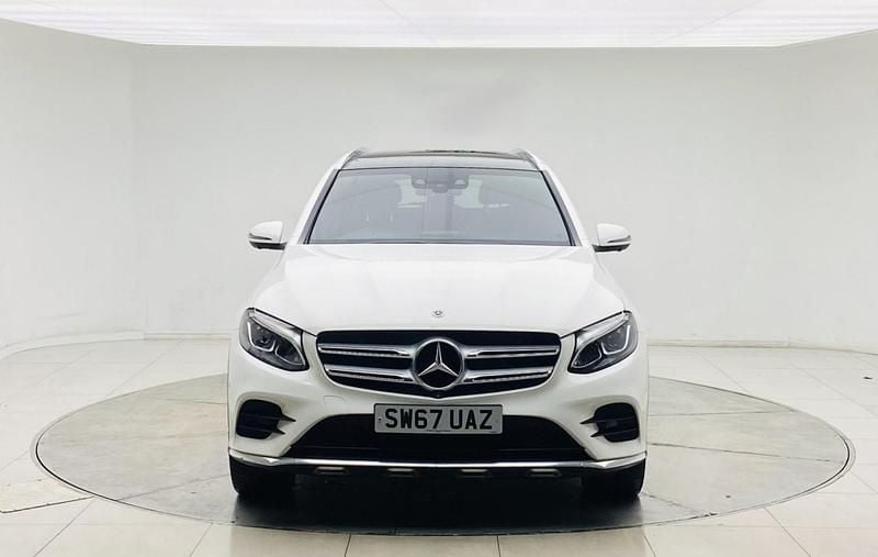 Used Mercedes GLC220 AMG line 2017 White SUV
