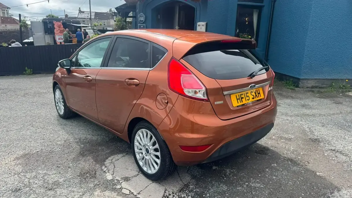 Used Ford Fiesta Titanium 2015 Brown Hatchback