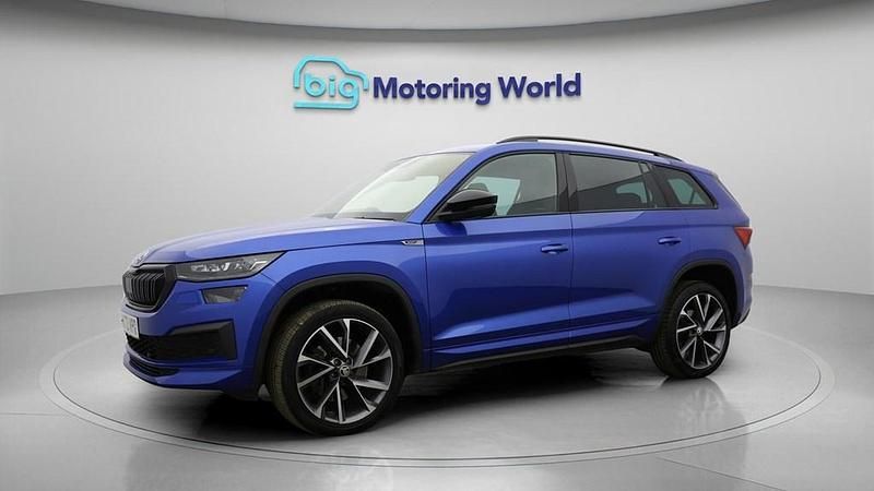Used Skoda Kodiaq SportLine 200 HP (147 kW) 2023 Blue SUV