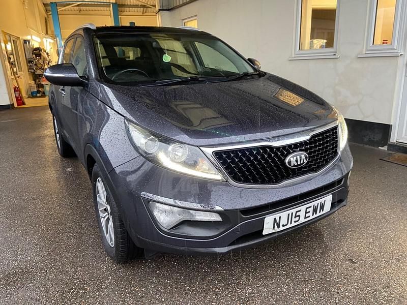 Used Kia Sportage 114 HP (83 kW) 2015 Silver SUV