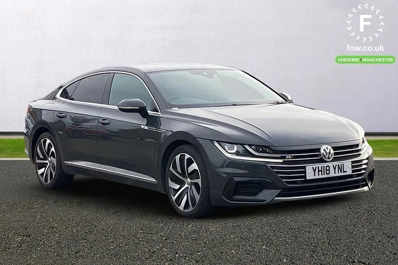 Grey Used 2018 VW Arteon R-line Hatchback | £16,099 (Fair price) - Image 1/3