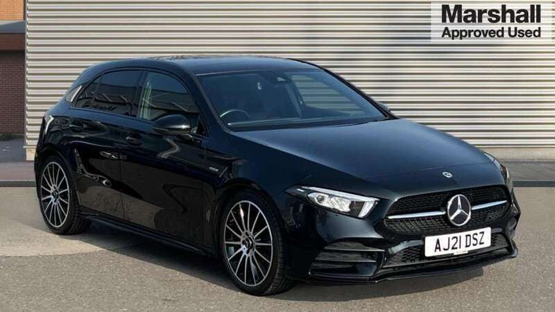 Black Used 2021 Mercedes A200 Exclusive Hatchback | £22,271 (Expensive) - Image 1/4