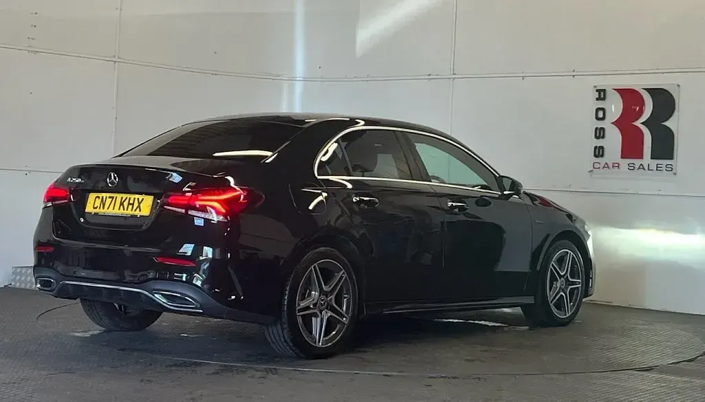 Usado Mercedes A250 AMG line 2021 Preto Sedan