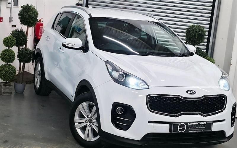 Used Kia Sportage 136 HP (100 kW) 2016 White SUV