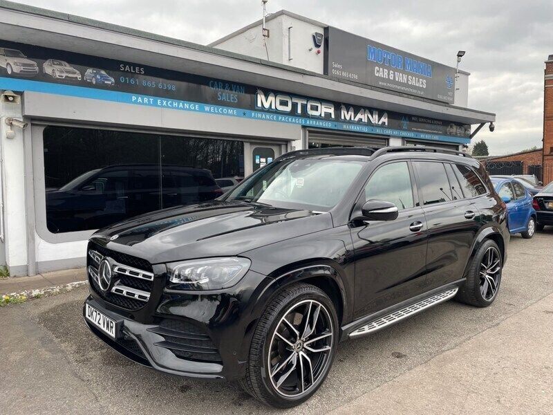 Black Used 2022 Mercedes GLS400 Night SUV | £62,995 (A bit pricey) - Image 1/4