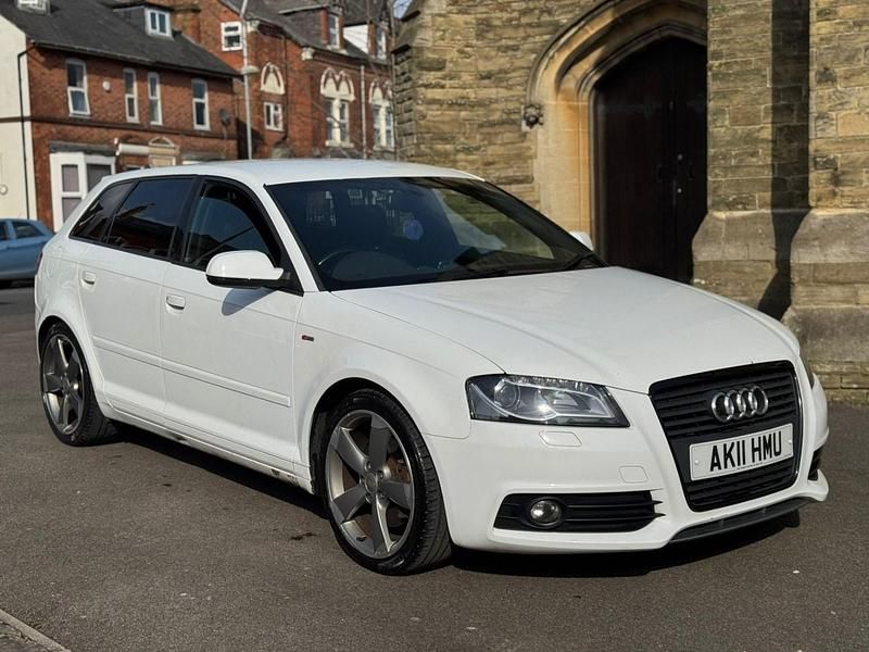 Used Audi A3 Black Edition 2011 White Hatchback