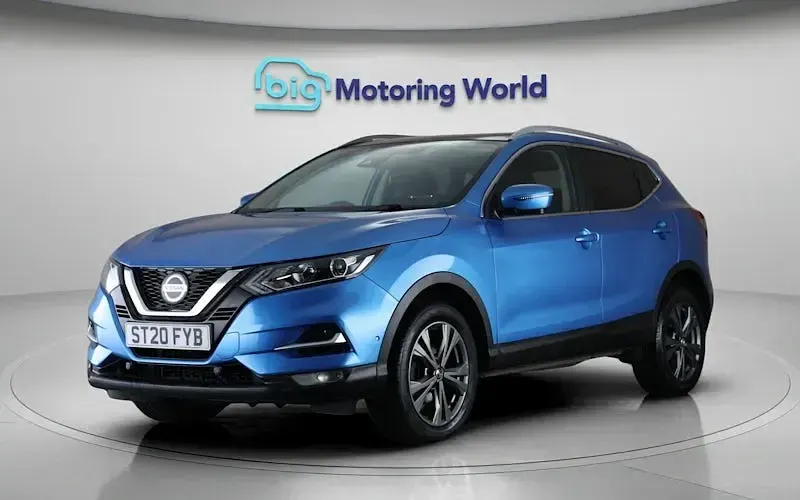 Used Nissan Qashqai N-Connecta 140 HP (102 kW) 2020 Blue SUV