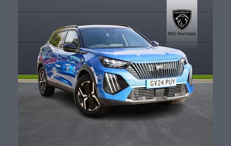 Used Peugeot e-2008 GTi 100 kW (136 HP) 2024 Blue SUV