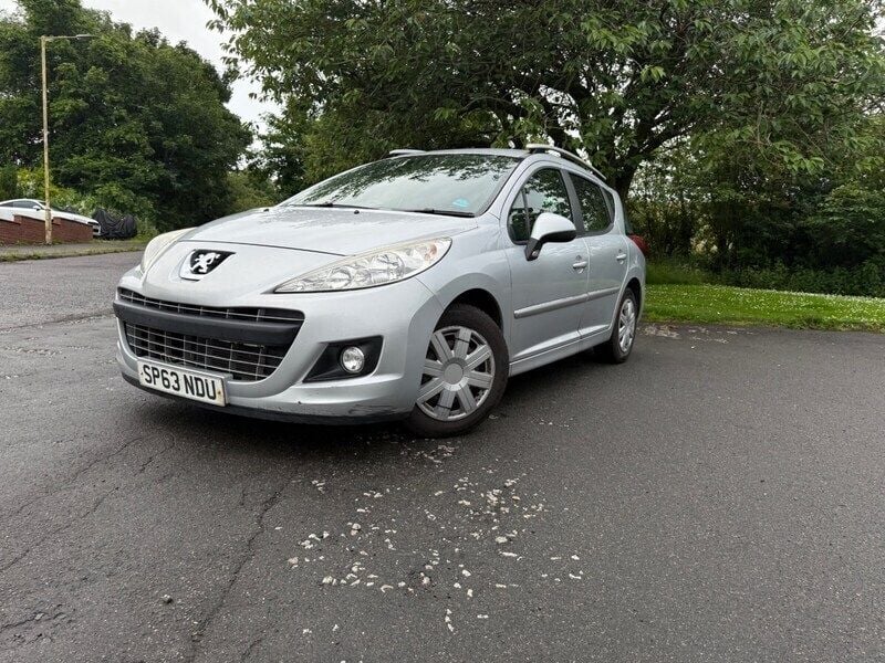 Silver Used 2013 Peugeot 207 Active Estate | £2,600 (Fair price) - Image 1/4