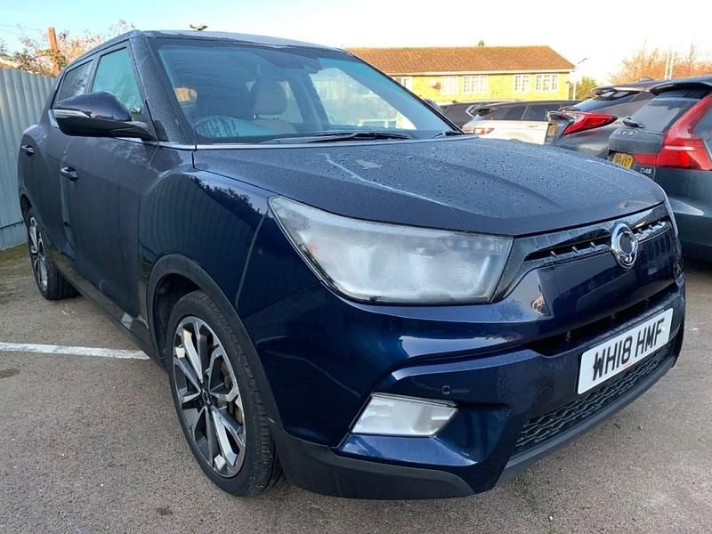 Blue Used 2018 Ssangyong (KGM) Tivoli SUV | £7,880 (Fair price) - Image 1/3