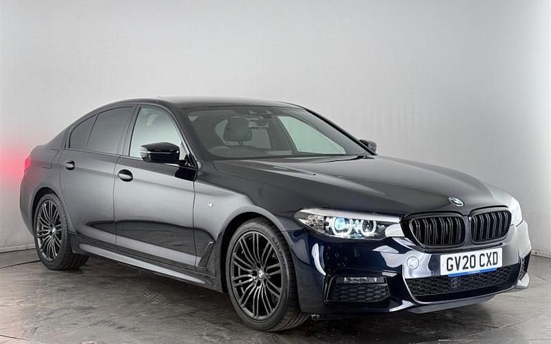 Used BMW 520 M Sport 184 HP (135 kW) 2020 Black Sedan