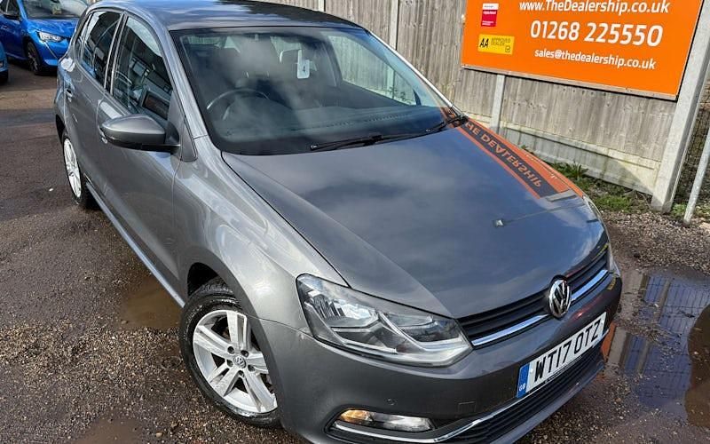 Used VW Polo Edition 90 HP (66 kW) 2017 Grey Hatchback