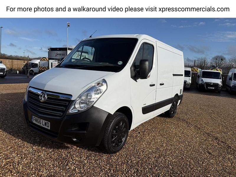 Used Vauxhall Movano 110 HP (80 kW) 2016 White MPV