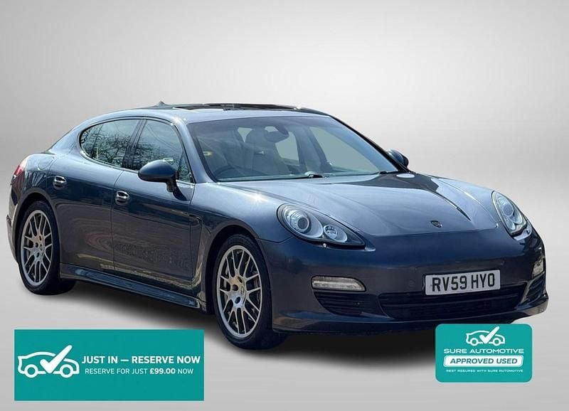 Used Porsche Panamera 400 HP (294 kW) 2009 Blue Hatchback