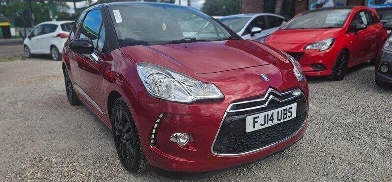 Red Used 2014 Citroën DS3 Hatchback | £3,049 (Good price) - Image 1/4