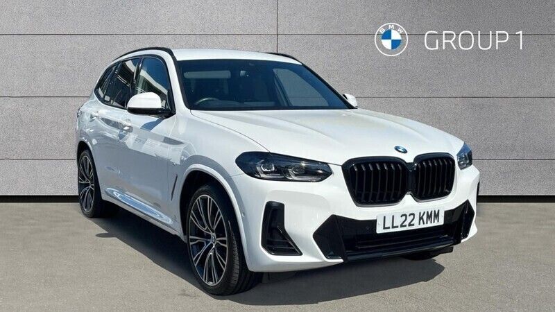 White Used 2022 BMW X3 M Sport SUV | £37,990 (Fair price) - Image 1/4
